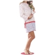 Ночная рубашка "Flowers Dance" Размер: 46, цвет: Hibiscus (красный) 6210 всем гигиеническим стандартам Товар сертифицирован инфо 2634r.