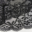 Трусы женские Lormar "Miss" Nero (черные), размер L на отдельном изображении фрагментом ткани инфо 3147r.